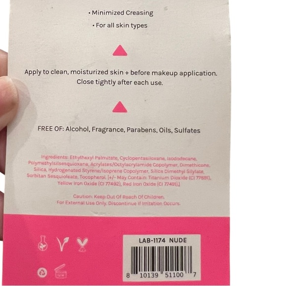 A2O Lab Locked Eye Primer Color NUDE Vegan Cruelty Free Matte Finish NEW - Picture 6 of 8